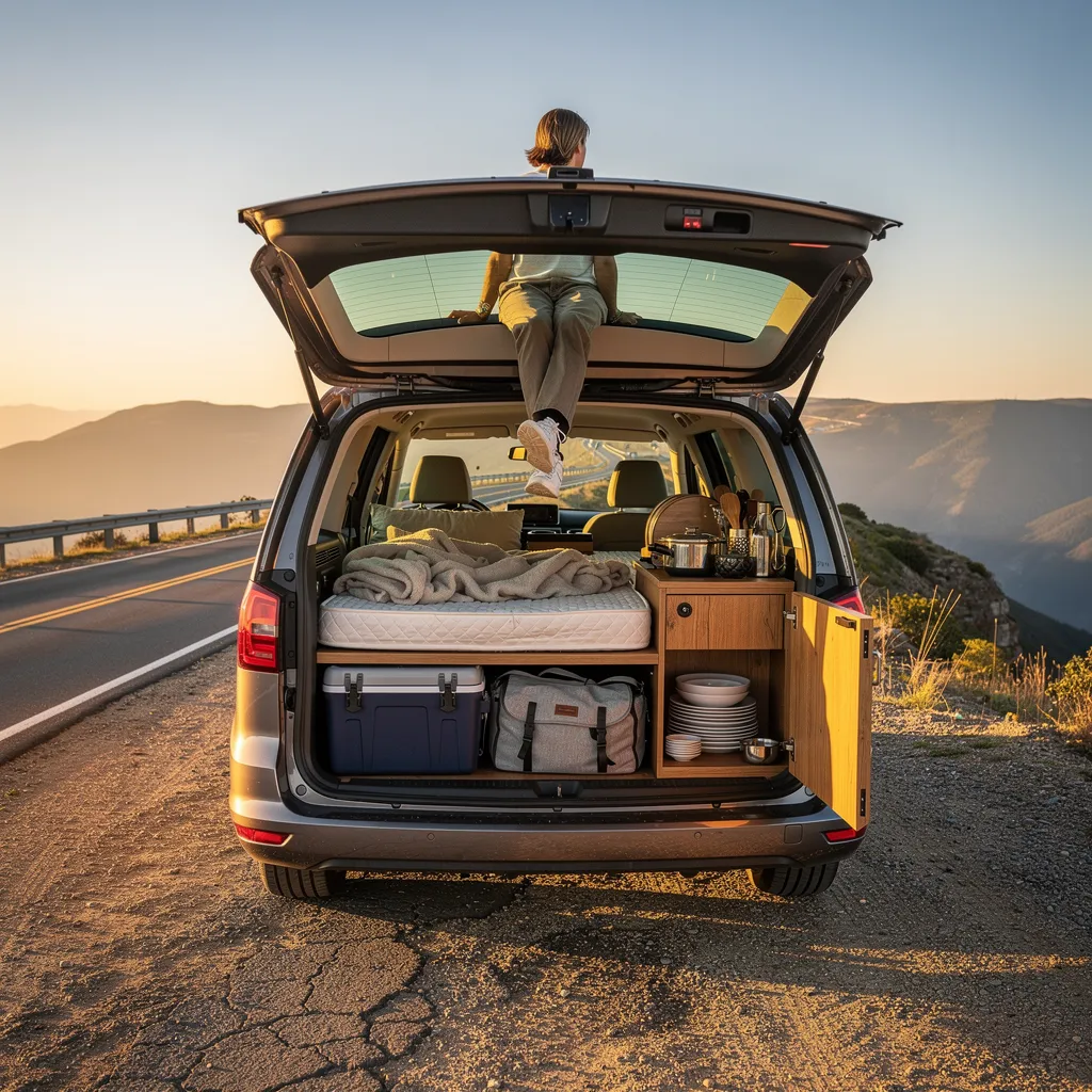 Comment transformer ta voiture en van de road trip en un week-end ?