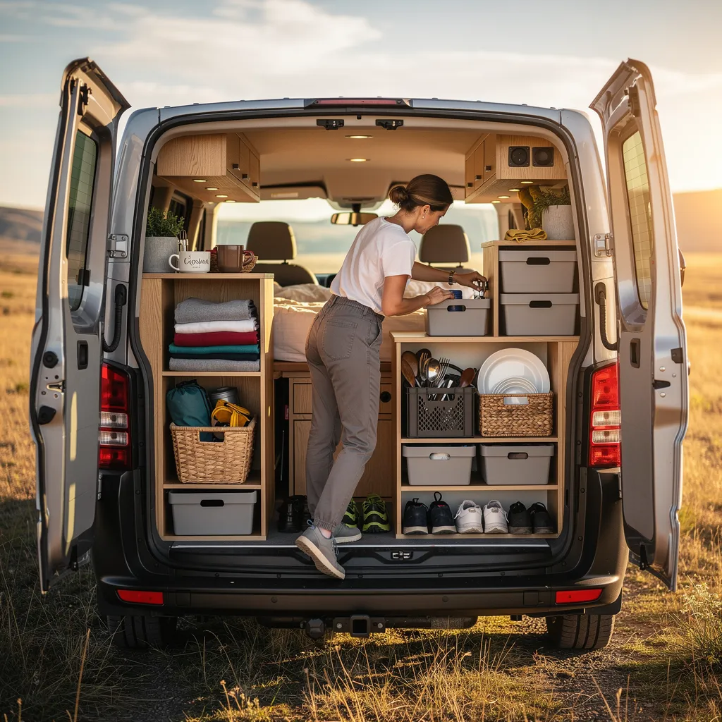 Van trop petit ? 12 astuces pour doubler ton rangement