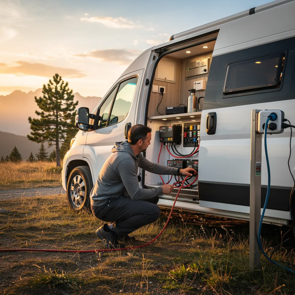 Schéma électrique camping-car : câbler proprement ton 12V et 220V