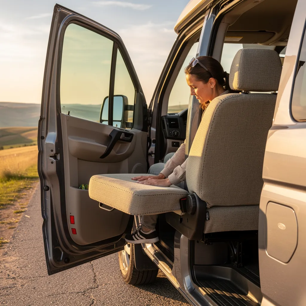 Fabriquer une housse de siège camping-car en 5 étapes simples