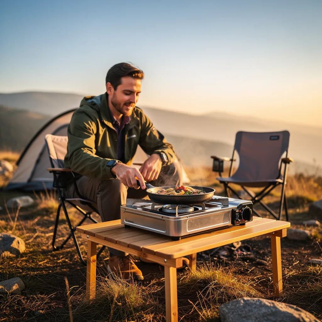 Plaques de cuisson camping : gaz, électrique ou induction ?