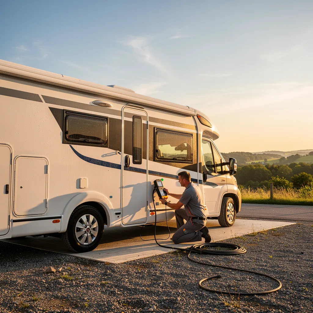 test étanchéité camping-car prix