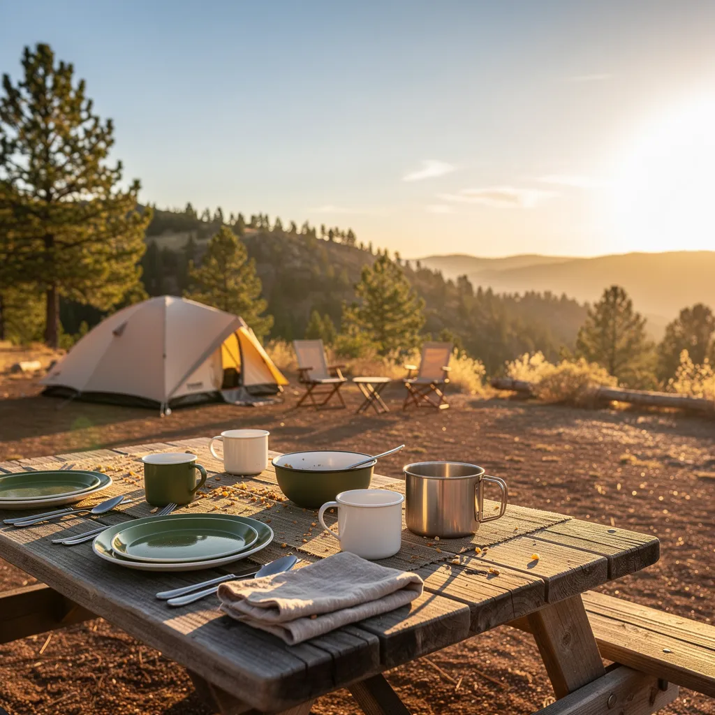 Quelle vaisselle choisir pour ton camping-car ou van ?