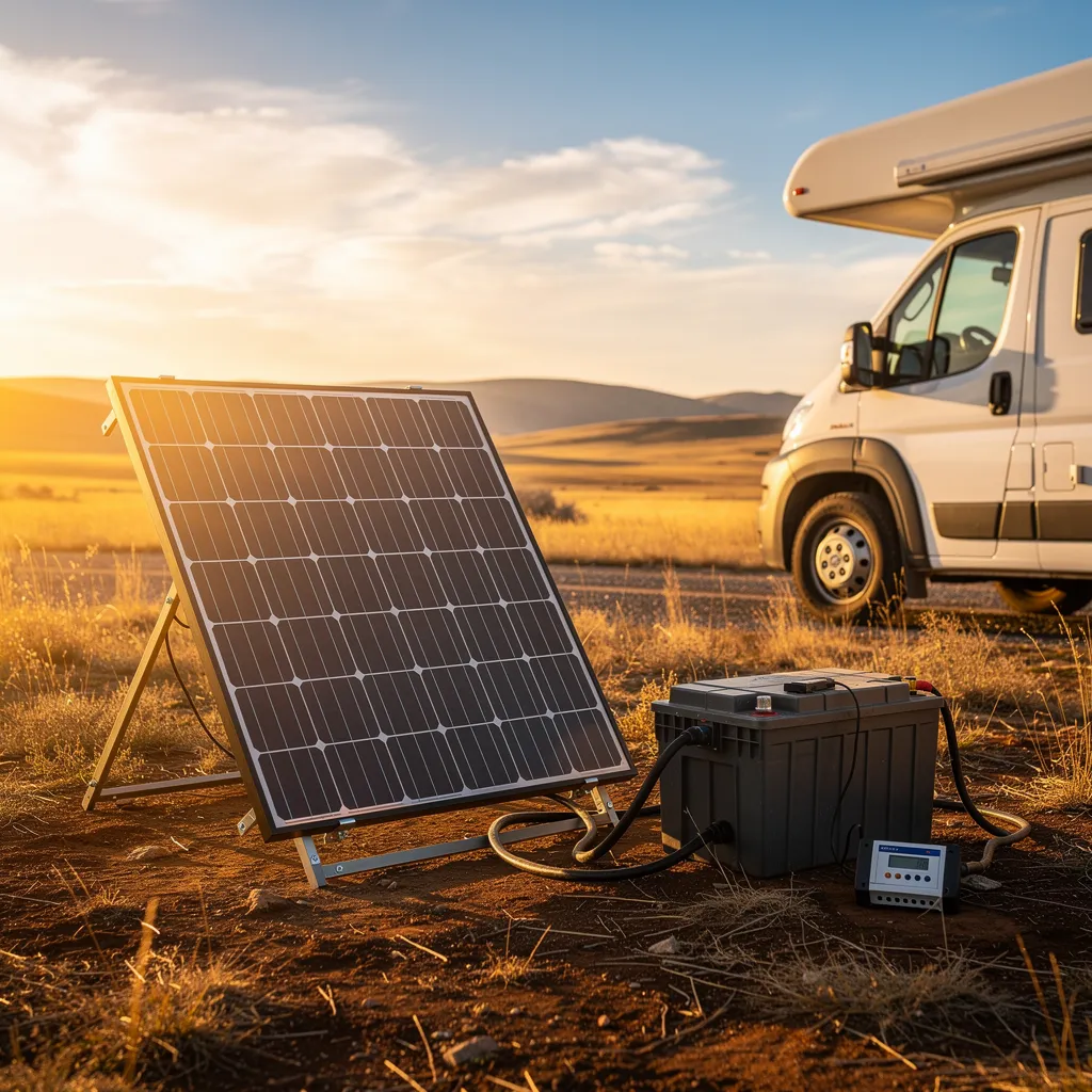 Quelle puissance de panneau solaire pour une batterie 12V 200Ah ?