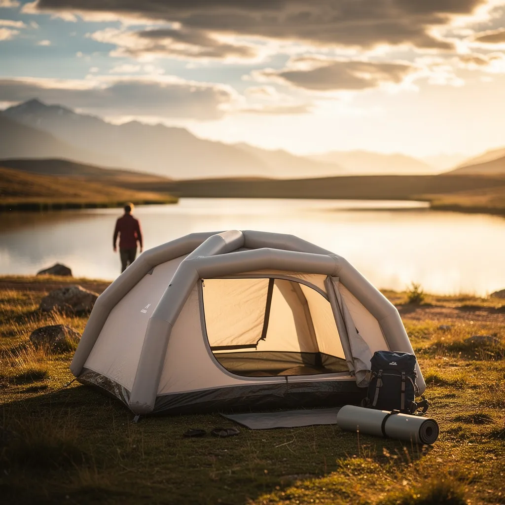Les tentes gonflables Quechua, alliées de vos week-ends camping-car