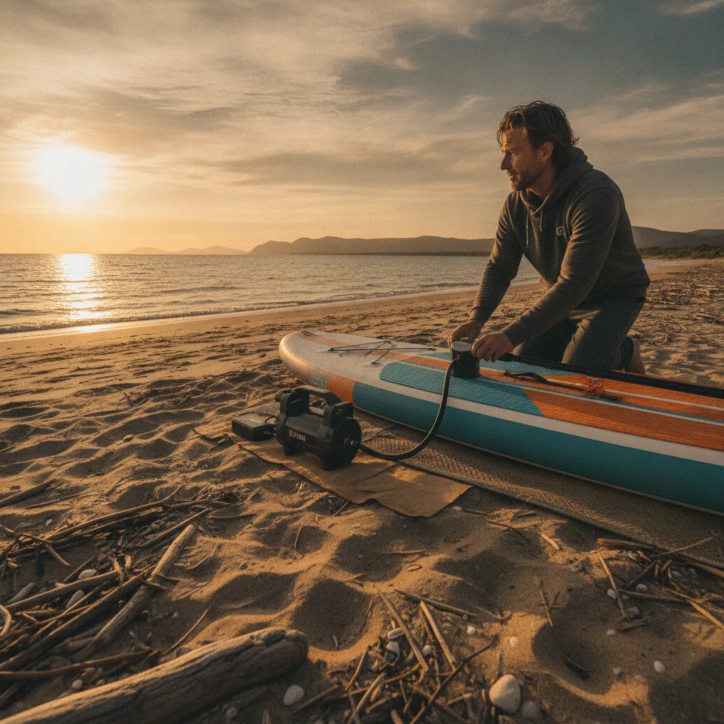Peut-on vraiment gonfler son paddle avec un compresseur ?