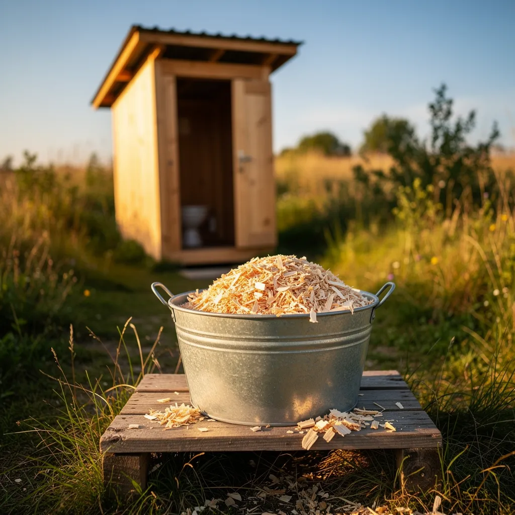 Quels copeaux utiliser dans tes toilettes sèches de camping-car ?