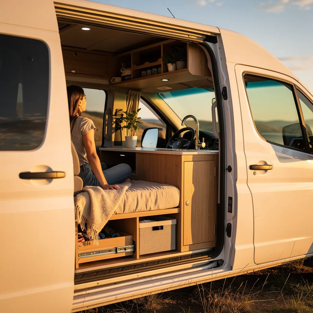 Aménager l&rsquo;intérieur d&rsquo;un Ford Transit : 5 configs inspirantes