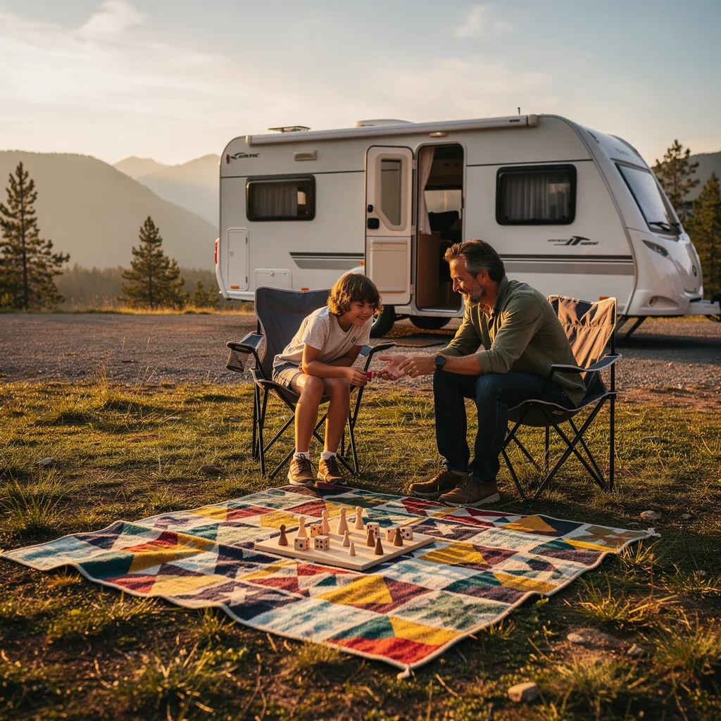 Quel jeu de tapis choisir pour aménager ta caravane ?