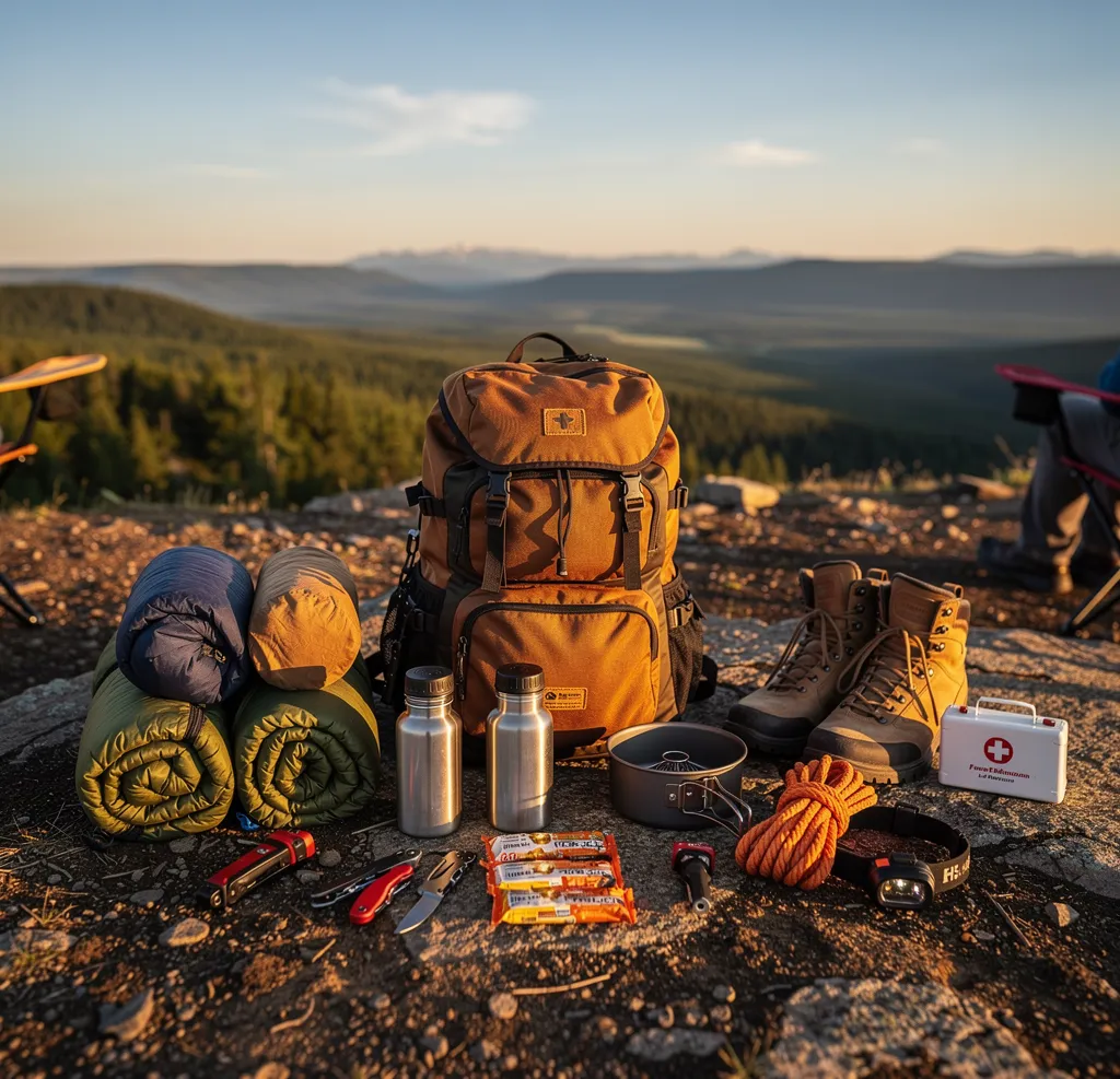 Sac de survie pour 2 en camping-car : 12 essentiels à emporter