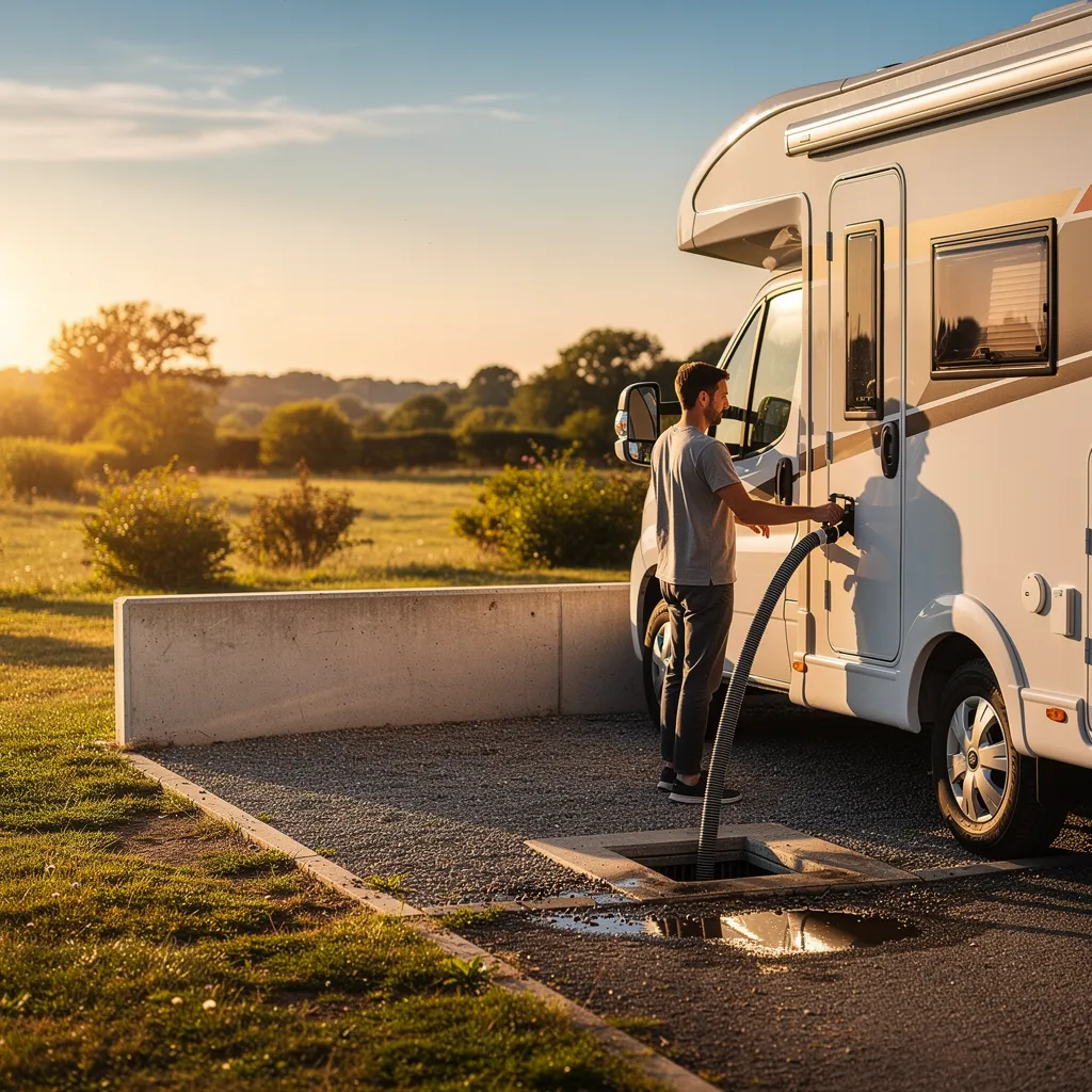 Où et comment vidanger ton camping-car ?
